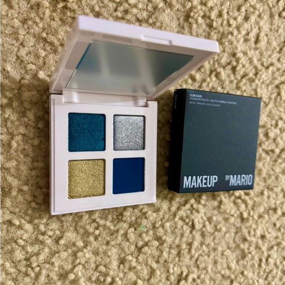 Makeup by Mario Eyeshadow Palette - Teal Silver Gold Navy/PARTY GLAM